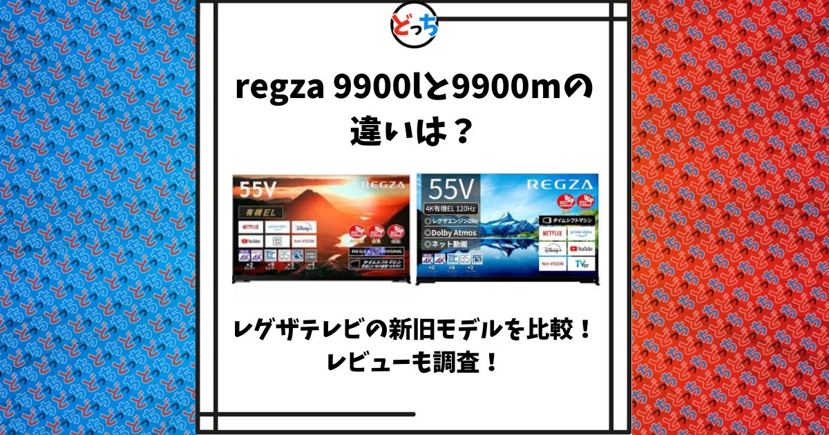 regza 9900l 9900m 違い
